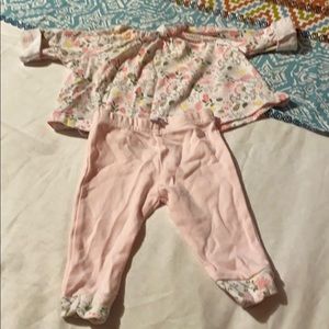 Le•top bliss newborn matching set